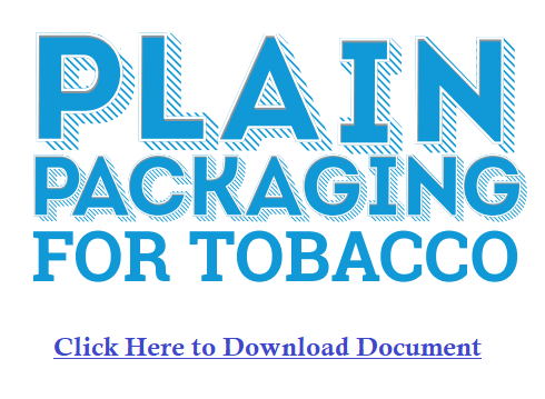 Plain packaging laws in Canada
